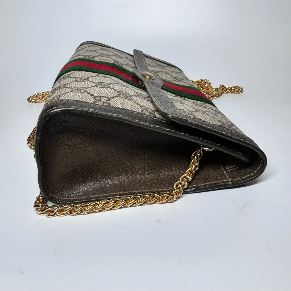 ♦️SOLD♦️Gucci Ophidia Supreme GG Monogram Crossbody Bag - Picture 10 of 17
